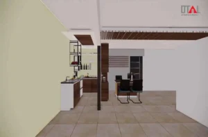 spacious office interior dhaka