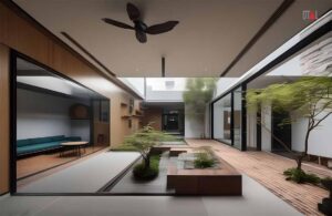 Duplex with Courtyard