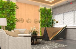 Hotel Reception Area