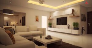 What is the emphasis of interior design