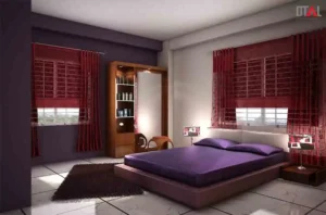 minimalistic dressing unit design for small rooms