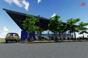 modern exterior