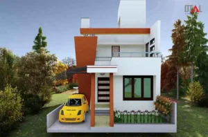 small duplex house exterior design bangladesh