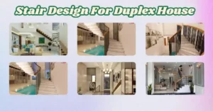 stairs design for duplex house