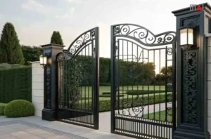 Modern Front Gate Design