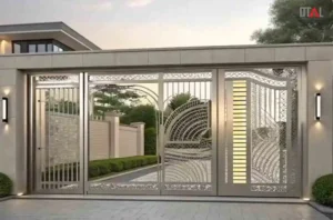 Small House Front Gate Design in Bangladesh