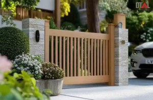 Wooden Main Gate Design in Bangladesh