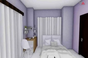 cozy modern bedroom comfort