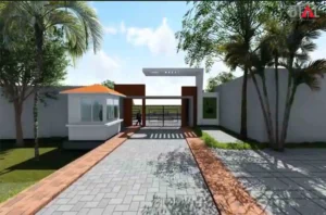 real project main gate design dhaka keraniganj union parishad