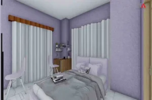 sleek modern bedroom lines